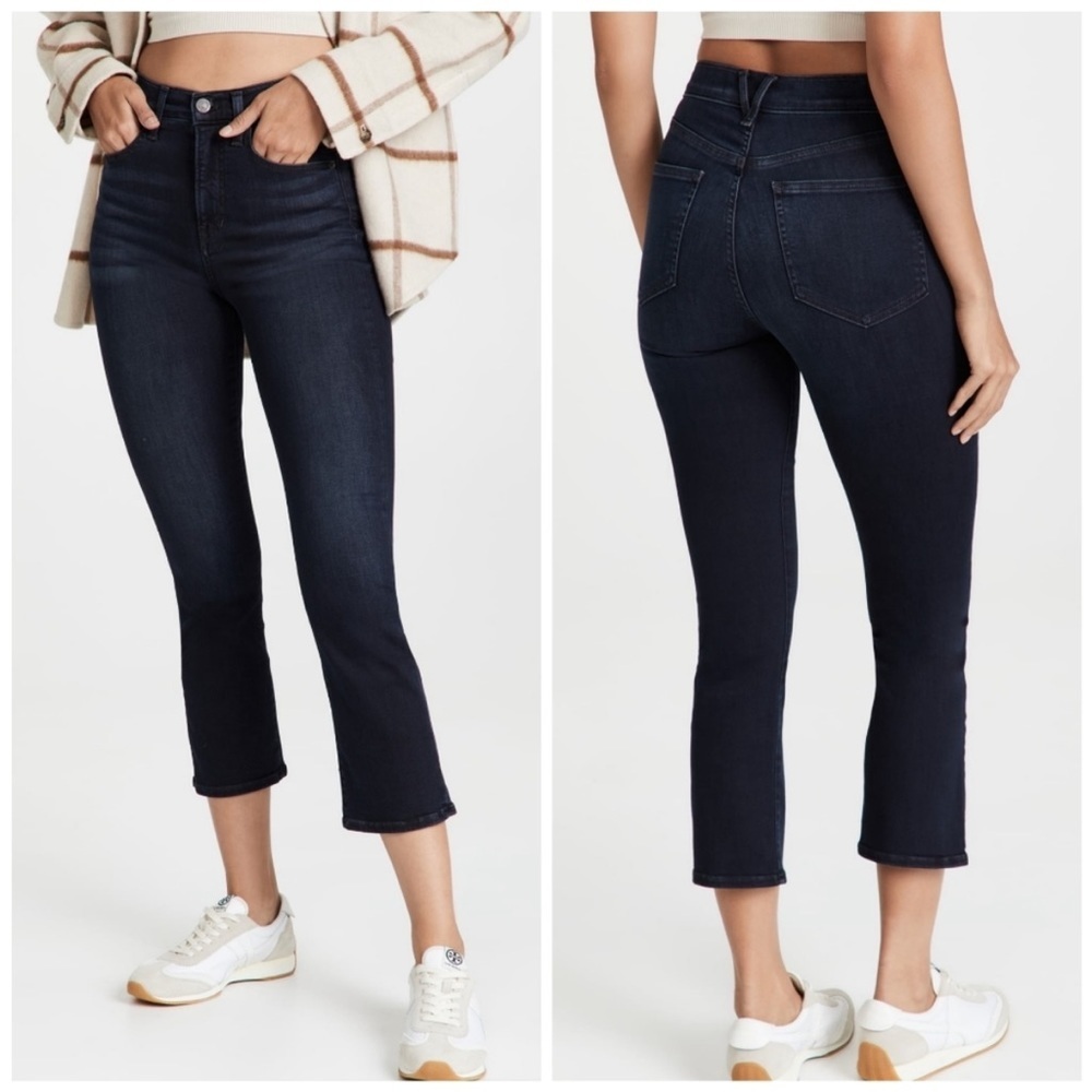 Veronica Beard Carly High Rise Kick Flare Blue Jeans Size 28